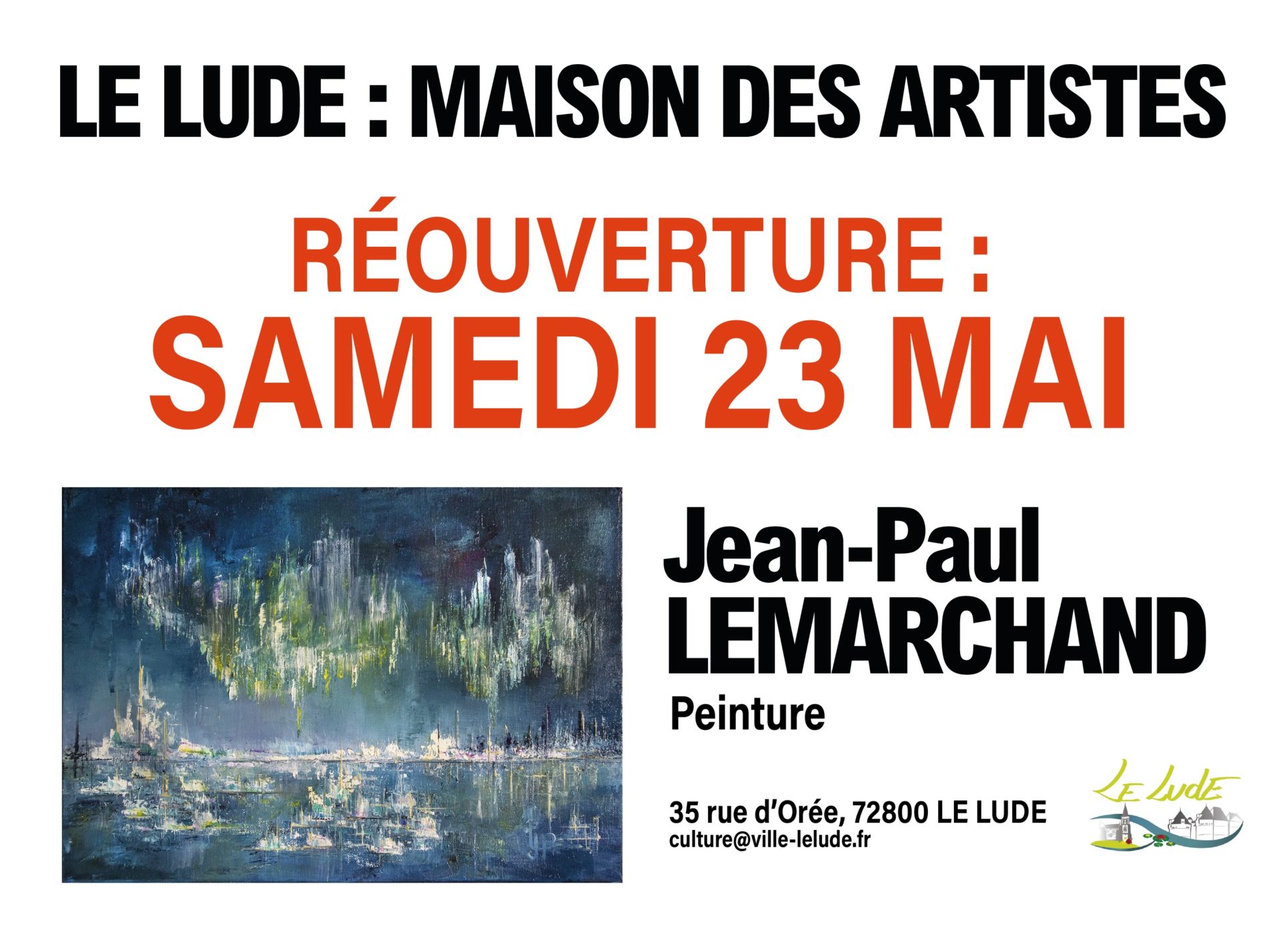 You are currently viewing Réouverture de la maison des artistes samedi 23 mai.