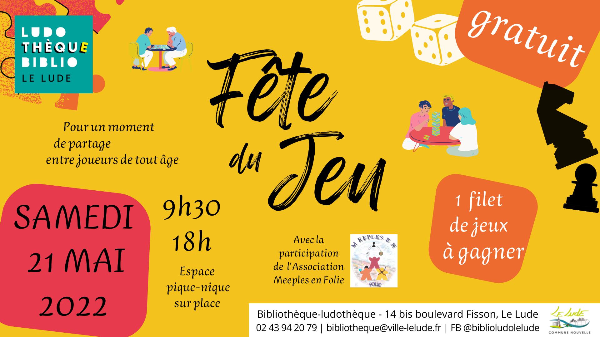 You are currently viewing Fête du Jeu | Ludothèque du Lude