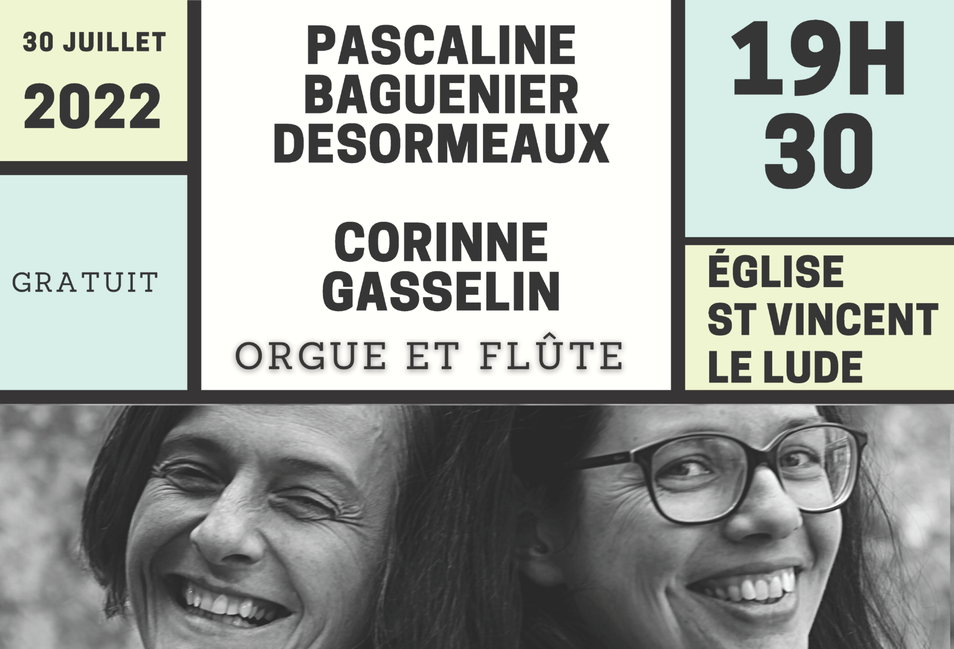You are currently viewing Conférence + Concert gratuit | Orgue + Flûte | Église Saint Vincent