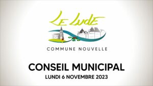 Conseil municipal du 06/11/2023