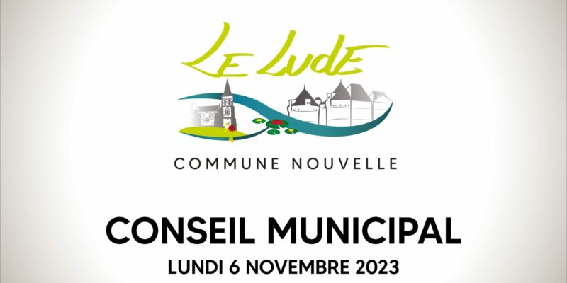 Conseil municipal du 06/11/2023