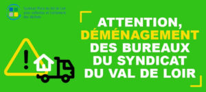 Déménagement des Bureaux Administratifs du Syndicat du Val de Loir